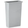 Abfallbehälter, PE lichtgrau - 51x27x75cm (75l)