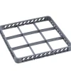 Aufsatz Spülkorb 9-Fach, grau (Rack 98) - 50x50x4,5cm