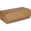 Baguettebox, Pappe braun - 7,5x23,5x12cm (25 Stk.)