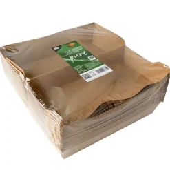 Baguettebox, Pappe braun - 7,5x23,5x12cm (25 Stk.)