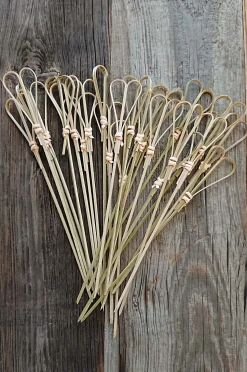 Bambusspieße Herzform - 18cm (100 Stk.)