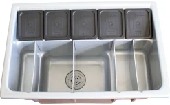 Bar Station (grau) - mit Isolierung