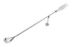 Barlöffel, Japan mit Stößel - 33,5cm