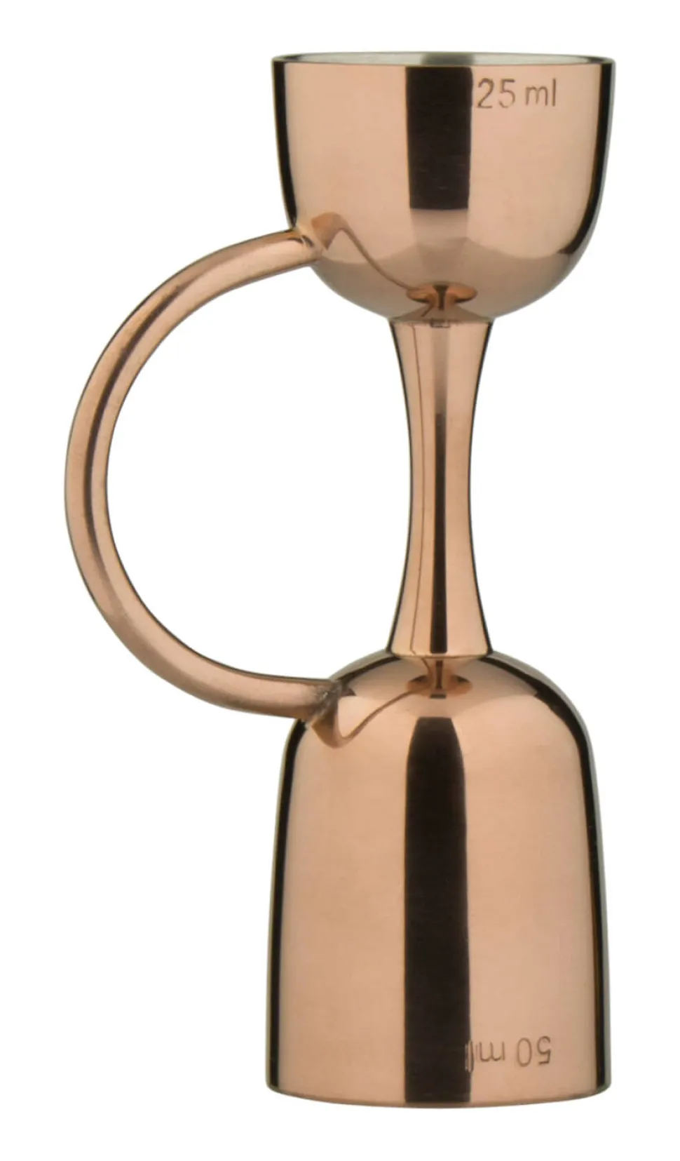 Barmaß/Jigger Coley - roségoldfarben (25/50ml)