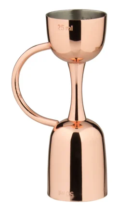 Barmaß/Jigger Coley 25/50ml kupferfarben