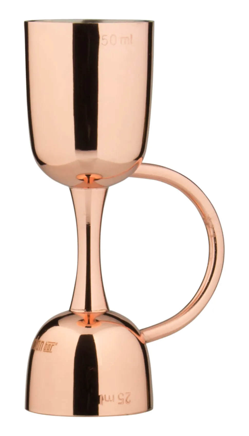 Barmaß/Jigger Coley 25/50ml kupferfarben