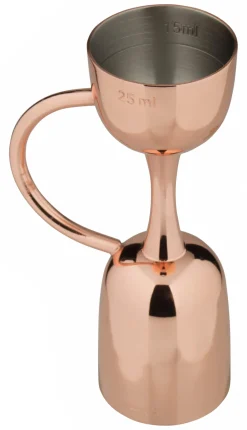 Barmaß/Jigger Coley 25/50ml kupferfarben