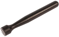 Barstößel, Kunststoff, waffelförmiges Ende - schwarz (20cm)