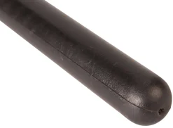 Barstößel, Kunststoff, waffelförmiges Ende - schwarz (20cm)