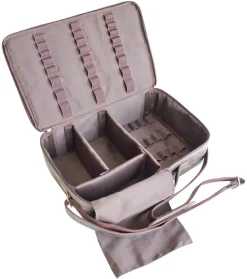 Bartasche aus Leder, braun, Prime Bar - ohne Inhalt