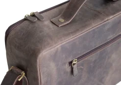 Bartasche aus Leder, braun, Prime Bar - ohne Inhalt