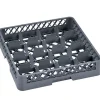 Basis Spülkorb 16-Fach, grau (Rack 98) - 50x50x10cm