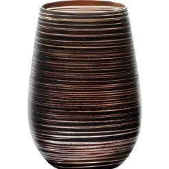 Becher Twister schwarz-bronze, Stölzle - 465ml