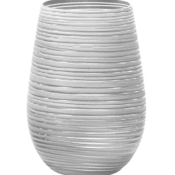 Becher Twister weiß-silber, Stölzle - 465ml