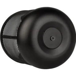 Besteckbehälter mit Griff, 3 Fächer, schwarz - 25x12cm