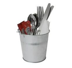 Besteck-Eimer - Stahl verzinkt (800ml)