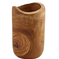 Besteckhalter aus Olivenholz - 8x13cm