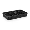 Besteckkorb Polypropylen schwarz - 53x32,5x9cm (GN 1/1)