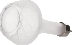 Bitterflasche satiniert, Prime Bar, Ausgießer silberfarben - 90ml