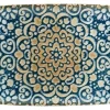 Bonna Alhambra Moove Platte 23x16cm blau - 12 Stück