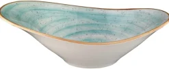 Bonna Aura Aqua Stream Schale 27x19cm, 75cl türkis - 6 Stück