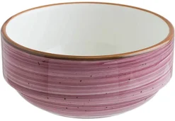 Bonna Aura Blackberry Banquet Stapelschale 12cm, 35cl lila - 12 Stück