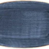 Bonna Aura Dusk Gourmet Platte oval 19x11cm blau - 12 Stück