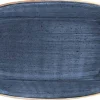 Bonna Aura Dusk Gourmet Platte oval 34x19cm blau - 6 Stück