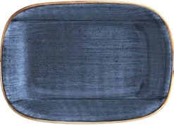 Bonna Aura Dusk Gourmet Rechteckschale 17x11,5cm blau - 12 Stück
