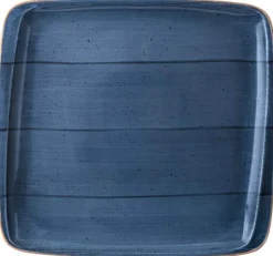 Bonna Aura Dusk Moove Platte 32x30cm blau - 6 Stück
