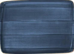 Bonna Aura Dusk Moove Platte 36x25cm blau - 6 Stück