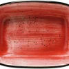 Bonna Aura Passion Gourmet Rechteckschale 17x11,5cm rot - 12 Stück