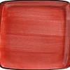 Bonna Aura Passion Moove Platte 22x20cm rot - 12 Stück
