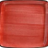 Bonna Aura Passion Moove Platte 27x25cm rot - 6 Stück