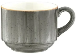 Bonna Aura Space Banquet Obertasse 21cl stapelbar grau - 6 Stück