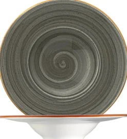 Bonna Aura Space Banquet Pastateller 28cm grau - 6 Stück