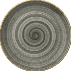 Bonna Aura Space Gourmet Teller flach 27cm grau - 12 Stück