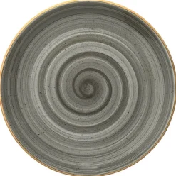 Bonna Aura Space Gourmet Teller flach 21cm grau - 12 Stück