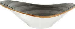 Bonna Aura Space Stream Schale 27x19cm, 75cl grau - 6 Stück