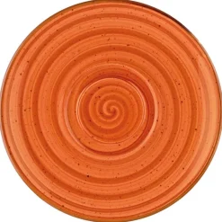 Bonna Aura Terracotta Gourmet Kombiuntertasse 19cm orange - 12 Stück