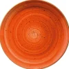 Bonna Aura Terracotta Gourmet Teller flach 27cm orange - 12 Stück