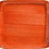 Bonna Aura Terracotta Moove Platte 32x30cm orange - 6 Stück