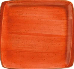 Bonna Aura Terracotta Moove Platte 32x30cm orange - 6 Stück