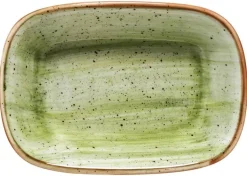 Bonna Aura Therapy Gourmet Rechteckschale 17x11,5cm grün - 12 Stück