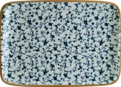 Bonna Calif Moove Platte 23x16cm blau - 12 Stück