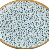 Bonna Calif Moove Platte oval 31x24cm blau - 6 Stück