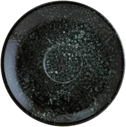 Bonna Cosmos Black Gourmet Untertasse 12cm schwarz - 6 Stück