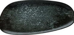 Bonna Cosmos Black Vago Platte oval 36cm schwarz - 12 Stück