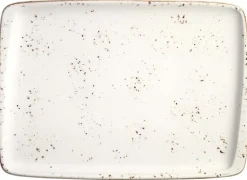 Bonna Grain Moove Platte 23x16cm creme - 12 Stück