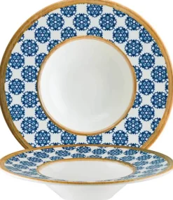 Bonna Lotus Banquet Pastateller 28cm blau - 6 Stück